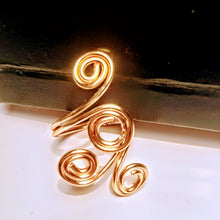 Gold  Art Ring