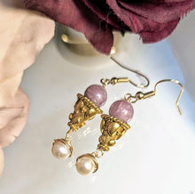 Sunstone Earrings