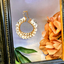Howlite Hoops