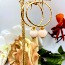 Angel Skin Coral Earrings