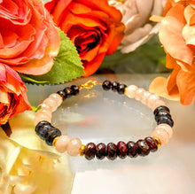 Garnet and Sapphire Bracelet