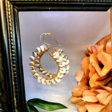 Howlite Hoops