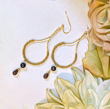 Majorcan Pear Teardrop Statement Earrings
