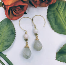 Pink Opal Earrings