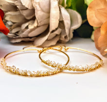 Herkimer Diamond Hoops
